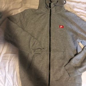 Nike hoodie/zip-up sweater